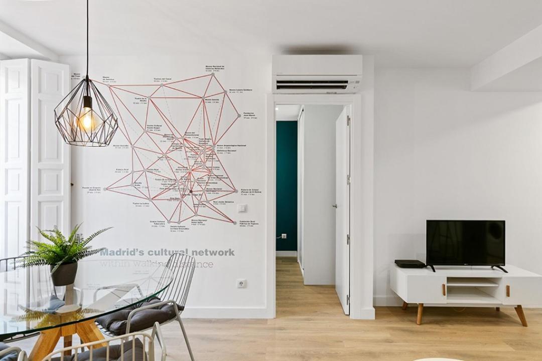 Refurnished One-Bedroom Las Letras Madrid Exterior foto